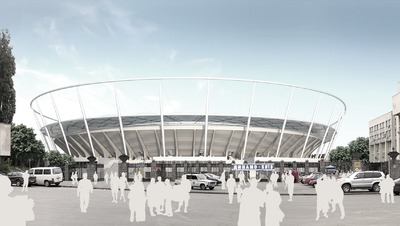 Stadion Umbau Kiev