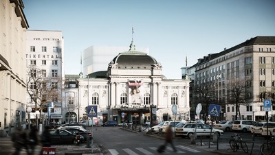 Competition for Deutsches Schauspielhaus in Hamburg - Fassadengestaltung Bühnenturm