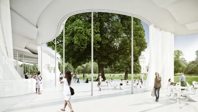 Pavillon im Karlsruher Schlossgarten