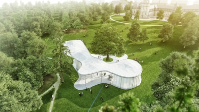 Pavillon im Karlsruher Schlossgarten