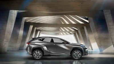 Lexus 600A Concept Car Set Design