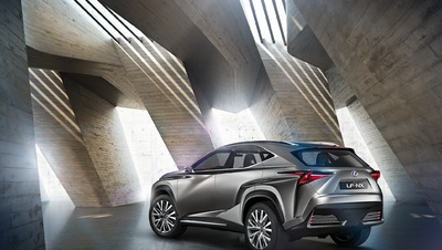 Lexus 600A Concept Car Set Design