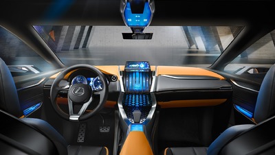 Lexus 600A Concept Car Set Design