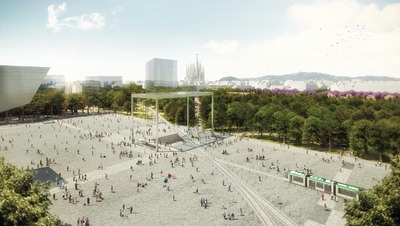 Plaça de les Glòries Catalanes