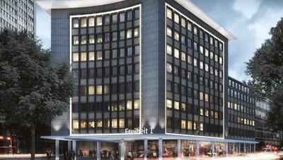 Fassadensanierung RWE Freiheit 1 Essen