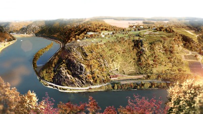 Neugestaltung des Loreleyplateaus im Welterbe Oberes Mittelrheintal