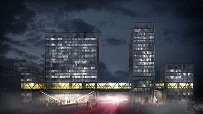Selected International Architectural Competition for a Concept Design of Sportmaster and O'stin Headquarters