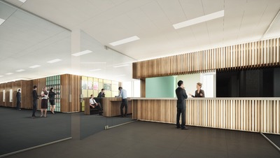 Bauliches Corporate Design für die Auslandsvertretung der Bundesrepublik Deutschland