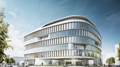 Wettbewerb Bürogebäude Düsseldorf