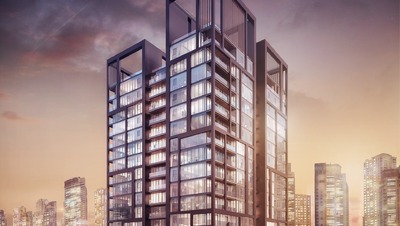 Plot 445 Pool and Entrances