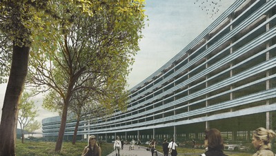 Parkhaus Messe Köln - Fassadenwettbewerb
