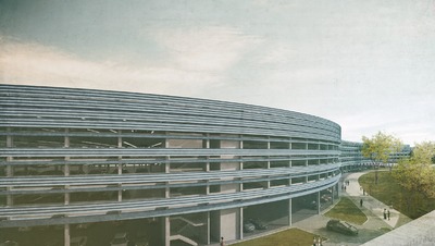 Parkhaus Messe Köln - Fassadenwettbewerb