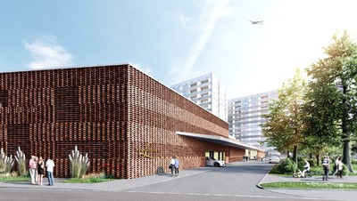 Neubau Parkhaus Haus Lörick