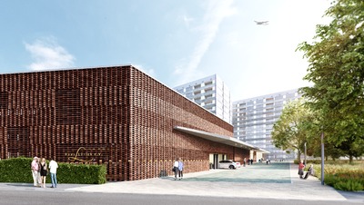 Neubau Parkhaus Haus Lörick