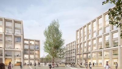 Neubau des Instituts für Mathematik und Forschungsneubau für das Interdisziplinäre Zentrum für Modellierung und Simulation (IMoS) in Berlin