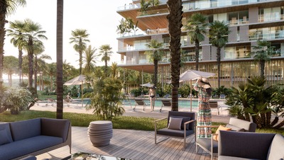 Beach Resort Animation