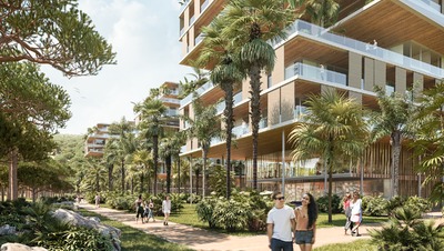 Beach Resort Animation