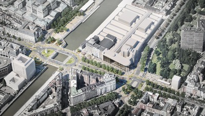 Brussels Square Sainctelette