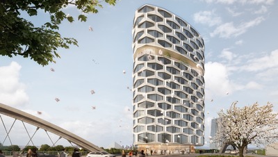 Hafenparkquartier Frankfurt Hotel Competition