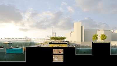 Blaugrüner Ring Düsseldorf