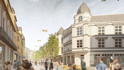 Wettbewerb Marktplatz und Fußgängerzone Solingen
