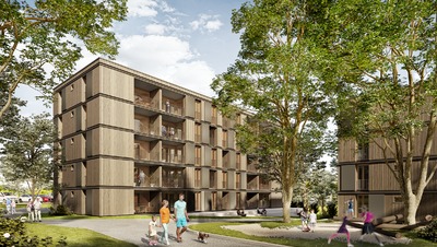 Wohnbebauung Krummer Weg Pforzheim