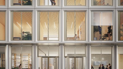 Hochhaus Hafenspitze Zollhafen Mainz